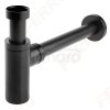 FERRO - Syfon butelkowy G1 1/4 x 32 mm, czarny  S282-BL